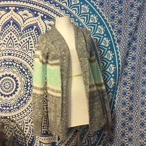 Medium Gray Mint thick Sweater